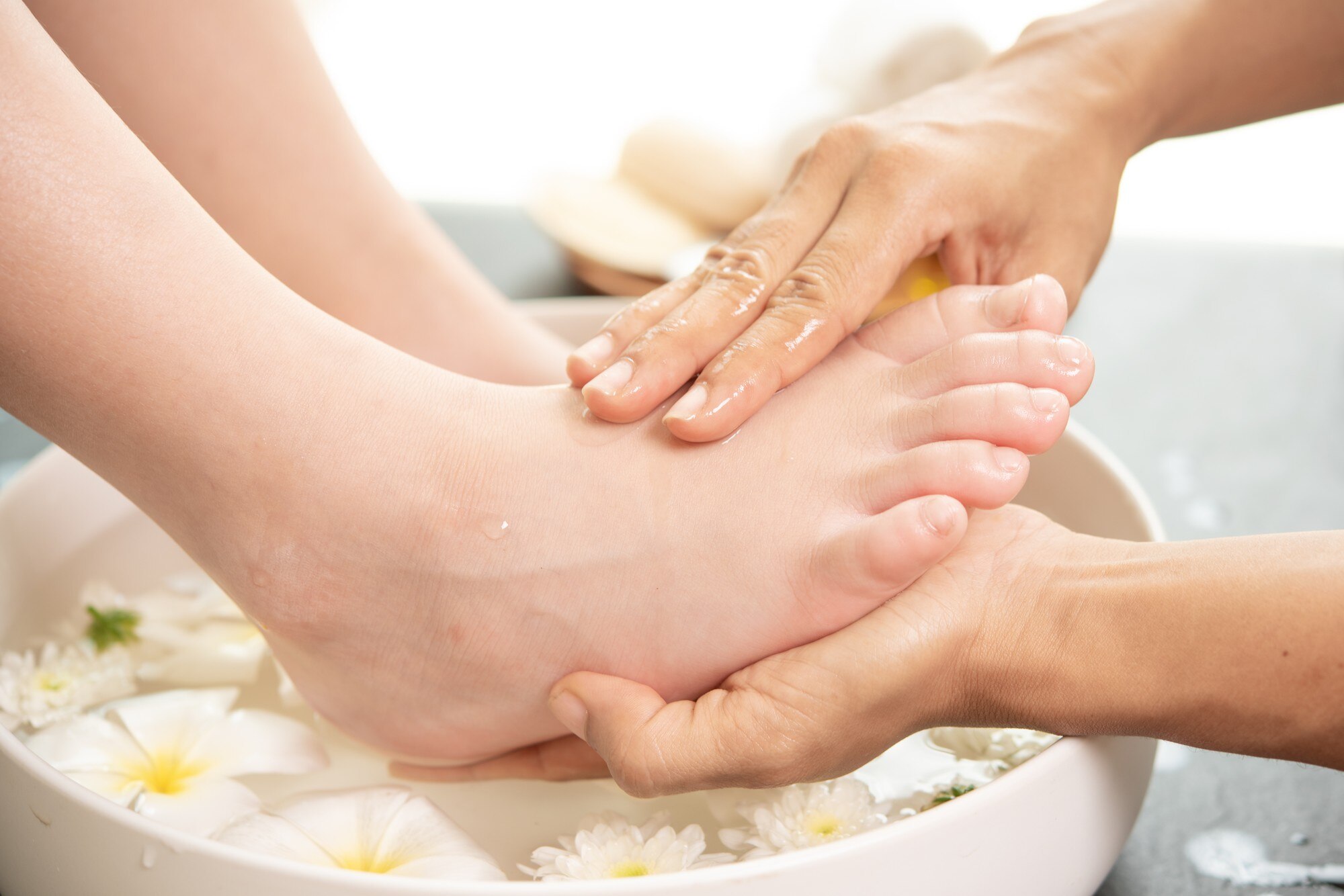 Fußbad Fußwellness Fußpflege